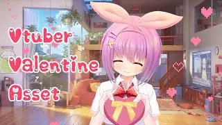 Vtuber Valentine's Day Confession Asset | Giving Chocolate