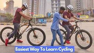 Learn How To Ride a Bicycle For Beginners !!