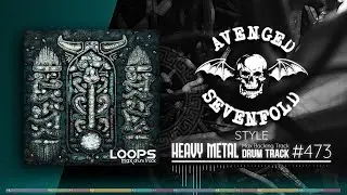 Heavy Metal Drum Track / Avenged Sevenfold Style / 145 bpm