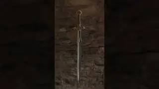 Blender sword model