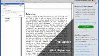 Ultra eBook Reader demonstration