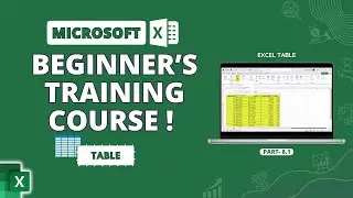 Microsoft Excel | Table Part 1