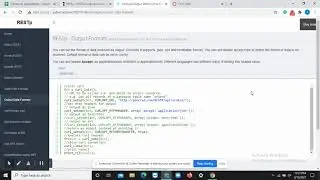 RESTp Multiple Output Function