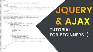 Easy jQuery & AJAX Tutorial for Beginners (JavaScript, PHP, HTML, CSS)