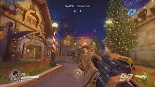 Overwatch - Christmas Blizzard World Map Walkthrough