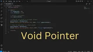 What is Void pointer in C. #pointer #cprogramming #gcc