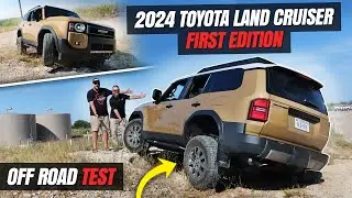 Is the NEW Toyota LAND CRUISER Any Good Off Road? - TTC Hill Test