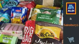 Aldi & Sainsbury's Scotland | UK Family grocery haul | 22nd June!  :)