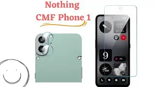 Nothing CMF Phone 1 Camera Lens Protector and Matte Tempered Glass / How To Apply