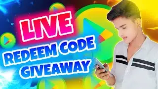🤑Free Redeem Code Giveaway Live || Get Instant Redeem Code
