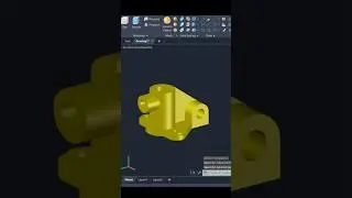 AutoCAD 3D Tutorials For Mechanical Engineers #autocadshorts