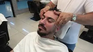 ASMR Turkish Barber Head, Face and Body Massage