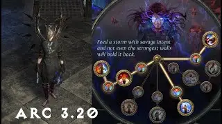 POE 3.20: Arc Elementalist (Low Life No Shield)