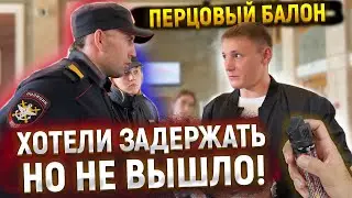 ЗАДЕРЖАЛИ ИЗ-ЗА ПЕРЦОВОГО БАЛЛОНЧИКА ПРИ ДОСМОТРЕ / ПОСТАВИЛ НА МЕСТО БОРЗОГО ПОЛИЦЕЙСКОГО