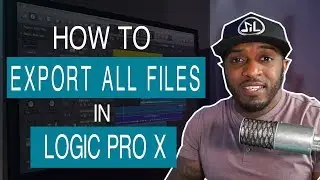 How To Export All Files In Logic Pro X | Export Trackout Files