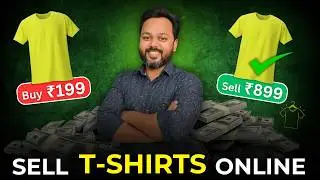 Sell T-Shirts Online 👕 | Online T-Shirts Business from Home | eCommerce Website T-Shirts Business