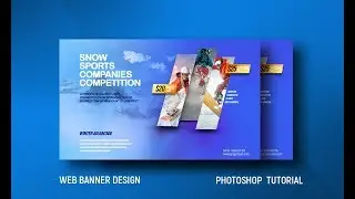 How to Create Advertisement Web Banner-Photoshop Tutorial