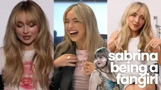 Sabrina Carpenter fangirling Taylor Swift for 12 minutes