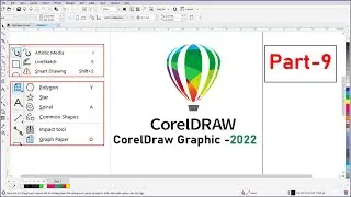 CorelDrawvShape || Brush Tool all option in CorelDRAW