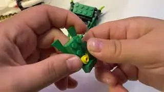 Как сделать голову дракона из лего, видео инструкция / How to make a dragon head out of lego