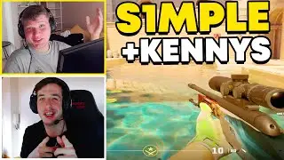 S1MPLE & KENNYS PLAY FPL VS ETERNAL FIRE XFLOUD & WICADIA | X3 POV | FACEIT CS2