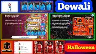 Dewali Event & Halloween Campaign in Efootball 2025 ( complete )