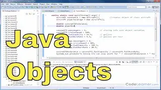 Java Programming Tutorial - 06 - Calculations with Instance Variables of an Object