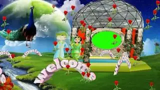 Wedding Frame Green Screen #14 Chroma Key - Copyright FREE Video