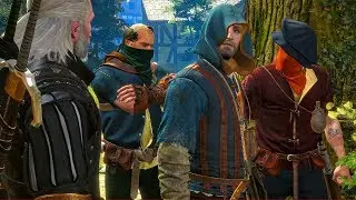 Geralt Saves Witch Hunter in Novigrad: Closed City II (Witcher 3 Quest)