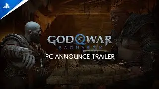 God of War Ragnarök PC - Announce Trailer | PC Games (Audio Description Available)