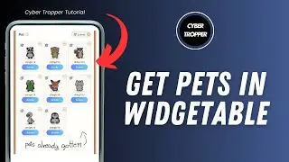 How To Get Pets In Widgetable