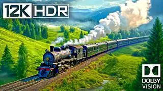 Most Beautiful Places in The World 12K VIDEO ULTRA HD - Dolby Vision HDR 120fps #8K #NATURE #BGM