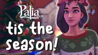 🔴 decorating a christmas cabin in Palia!