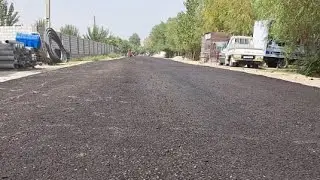 УСТОКОРОН КИШЛОКИДА АСВАЛТ ИШЛАРИ МАРХАМАТ #МАШИНАЗАСИЯАБАПЕШ