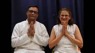 Nitin and Sandhya Patki Sadhak at The Yoga Institute, Mumbai