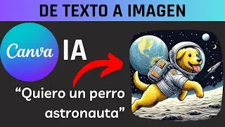 De texto a imagen en Canva - (Canva IA)