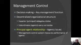 Management Control