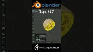 🎯 **Master 3D Modeling in Blender with Expert Shortcuts & Tricks!** #17  #blendertips #Blendertricks