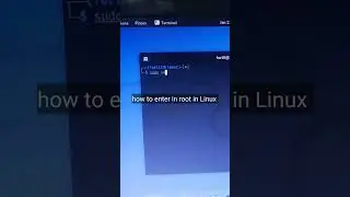 how to enter root directory in Linux!!!