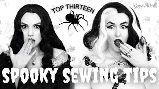 Gertie's Spooky Halloween Costume Sewing Tips and Easy Last Minute Costume Ideas