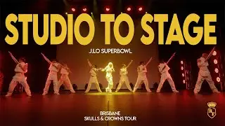 J.LO SUPERBOWL IN BRISBANE | STUDIO TO STAGE