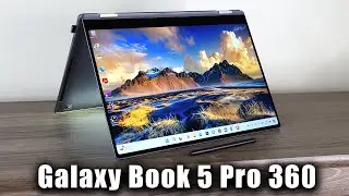 Samsung Galaxy Book 5 Pro 360 - Powerful New Laptop w/ Long Battery Life