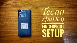 Tecno spark 9 fingerprint setup