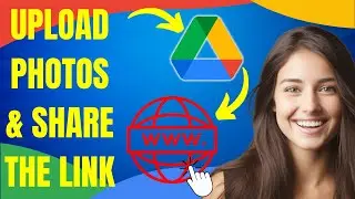 How To Upload Photos In Google Drive and Share link in Laptop