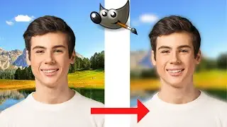 How to Blur Image Background in Gimp