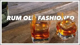 Rum Old Fashioned Cocktail Recipe - Cocktails After Dark - Diplomatico Rum Cocktail