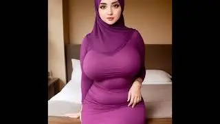 photo of a beautiful woman wearing a hijab