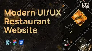 Build and Deploy a Fully Responsive Restaurant Website with Modern UI and UX in ReactJS