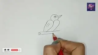 How to Draw Birds Easy with 22 Number | Bird Drawing Trick 🐦