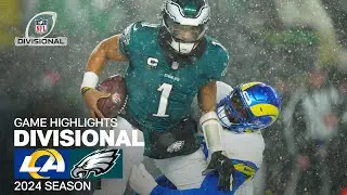 Los Angeles Rams vs. Philadelphia Eagles Game Highlights | Divisional Round NFL 2024 Season